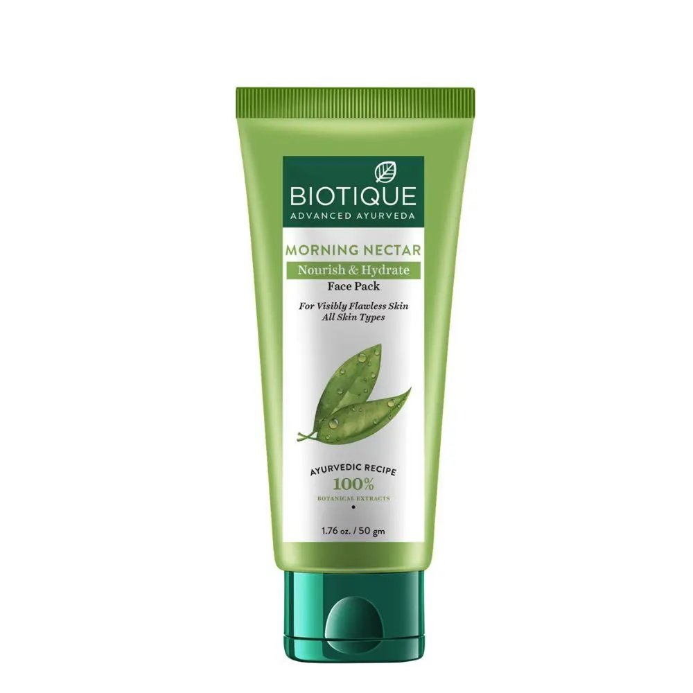 Biotique Morning Nectar Nourish & Hydrate Face Pack 50gm Tube