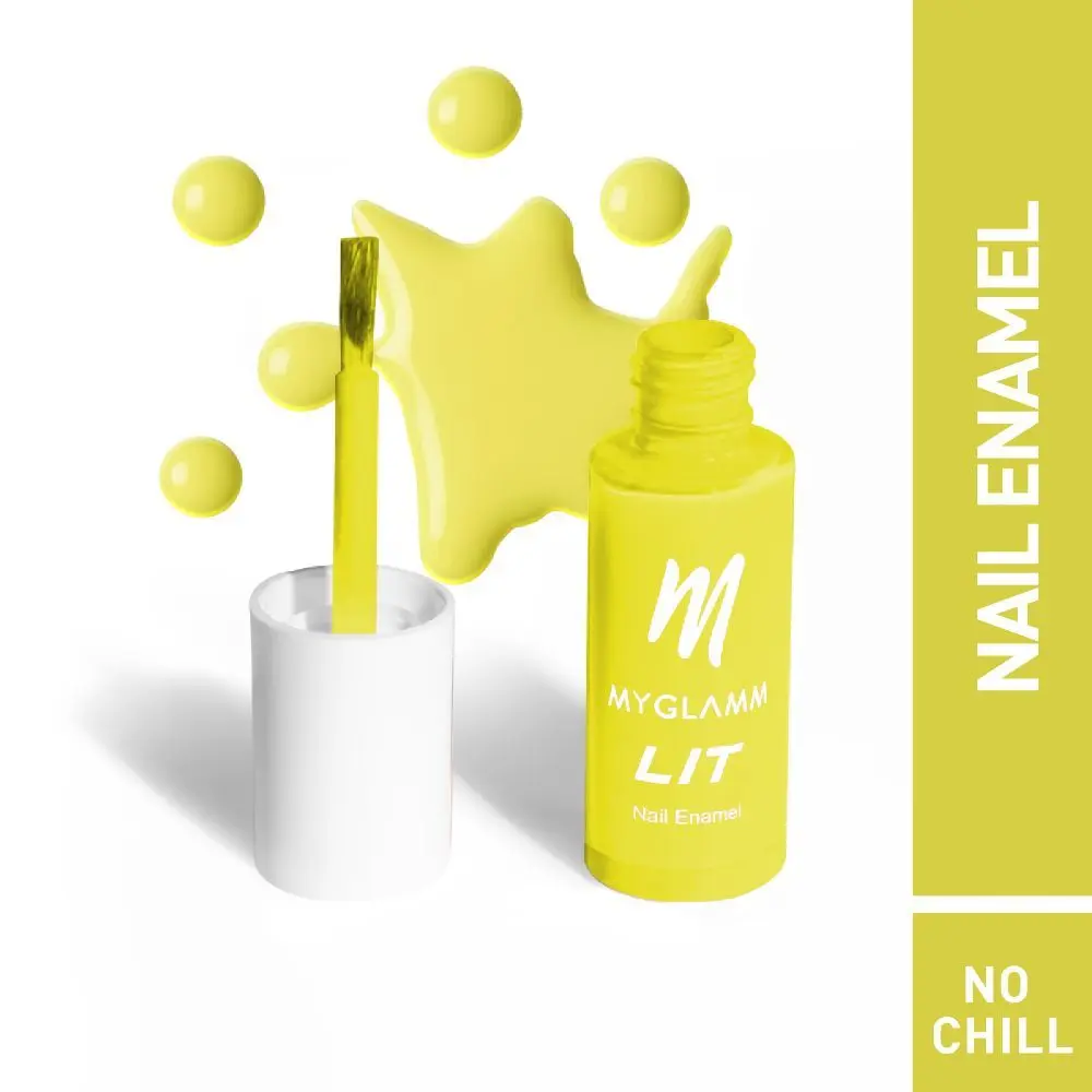 MyGlamm LIT Nail Enamel-No Chill-7ml