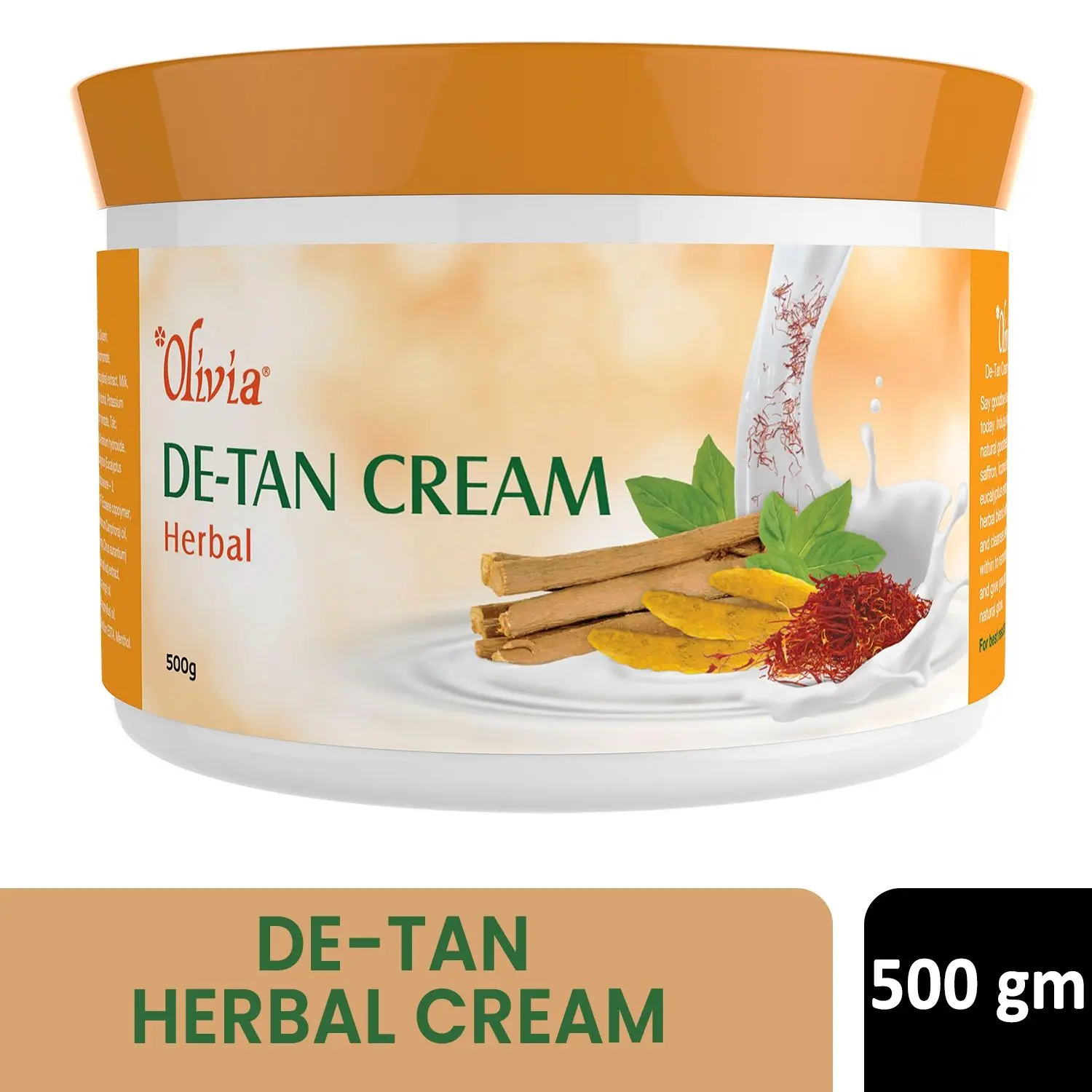 Olivia De-Tan Herbal Cream (500 g)