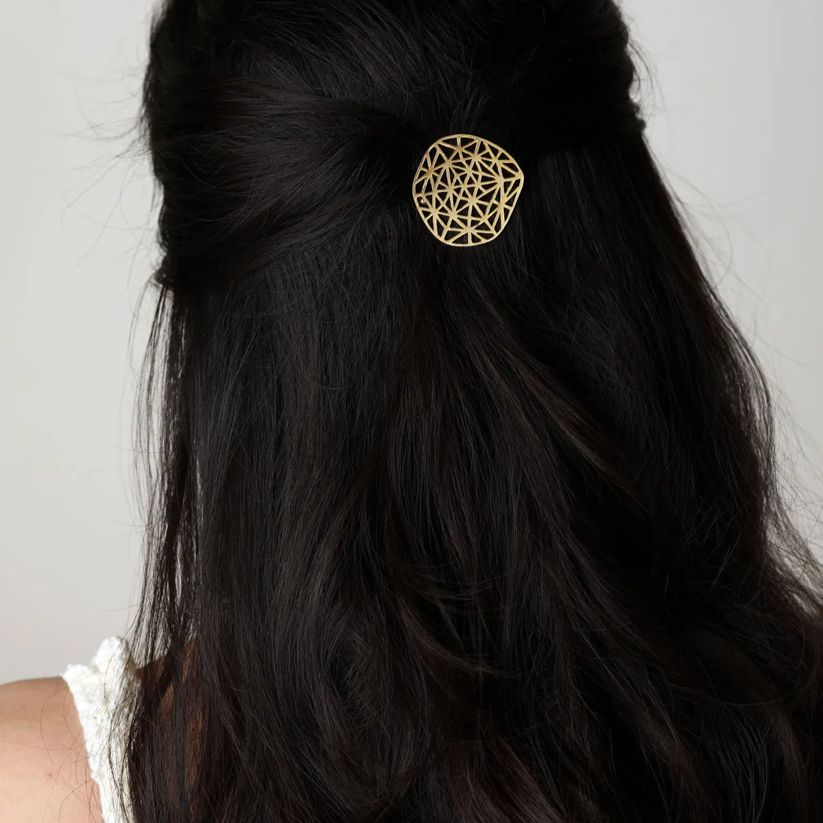 Zohra Handcrafted & Gold Plated Vega Hair Clip