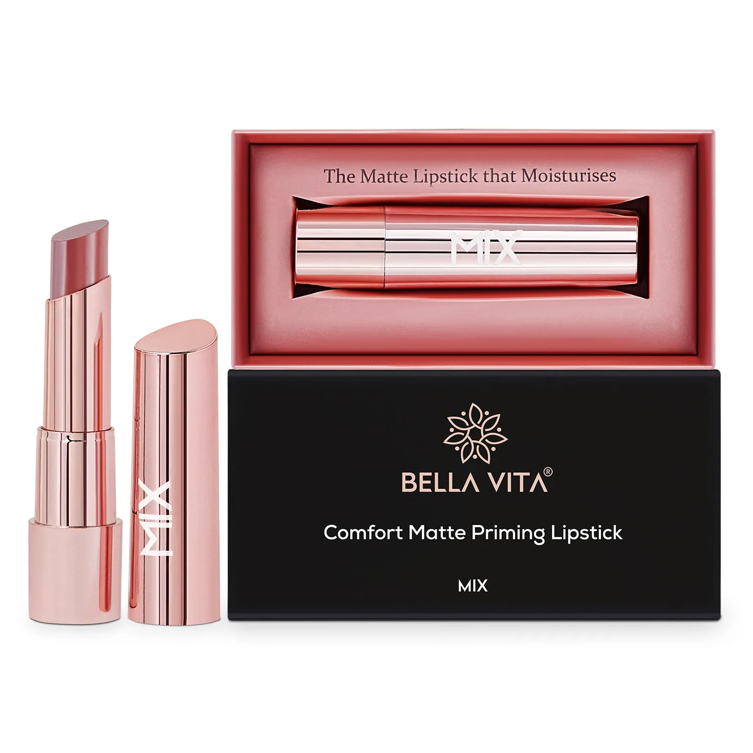 Bella Vita Organic Comfort Matte Priming Lipstick