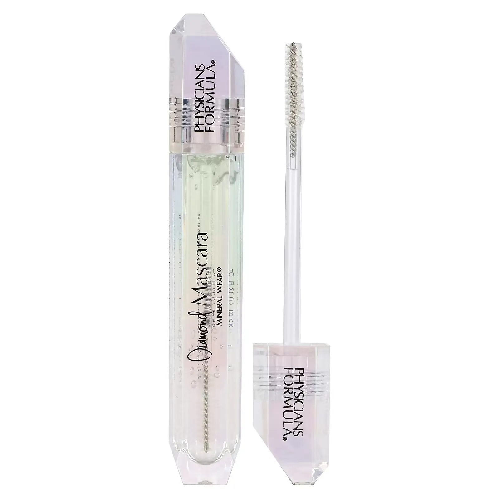 Mineral Wear, Diamond Mascara, 5-In-1 Clear Mascara, Clear Diamond, 0.32 fl oz (9.5 ml)