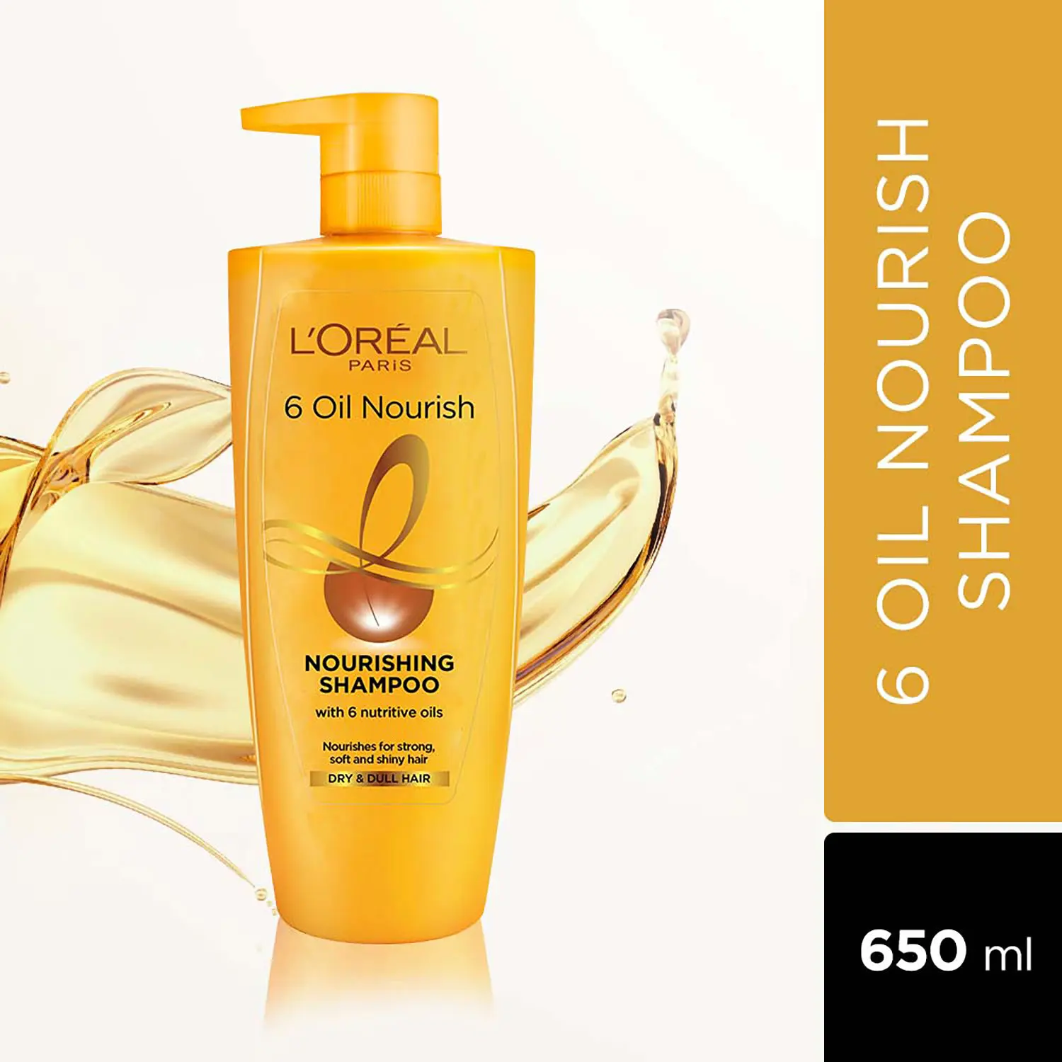 L'Oreal Paris 6 Oil Nourishing Shampoo (650 ml)