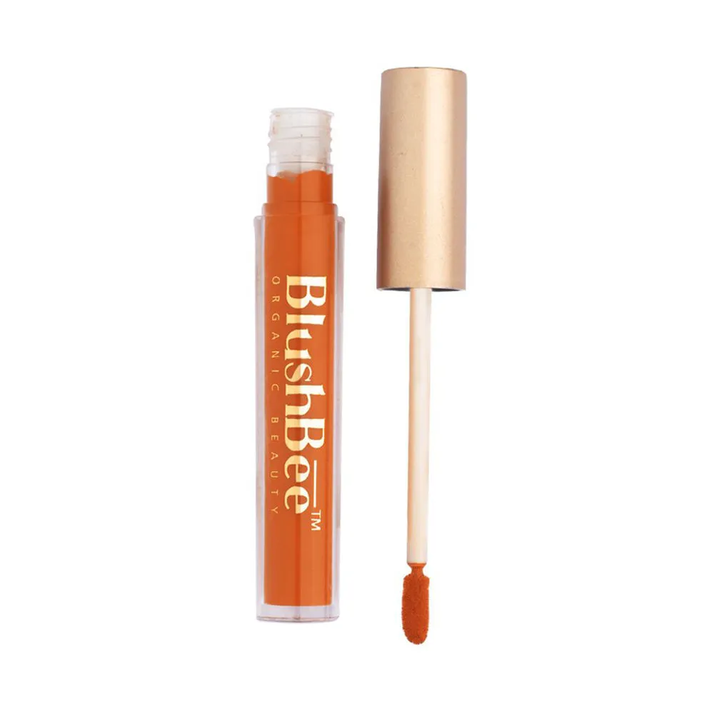 BlushBee Beauty Lip Nourishing Natural Matte Lip Colour - Almond Brown