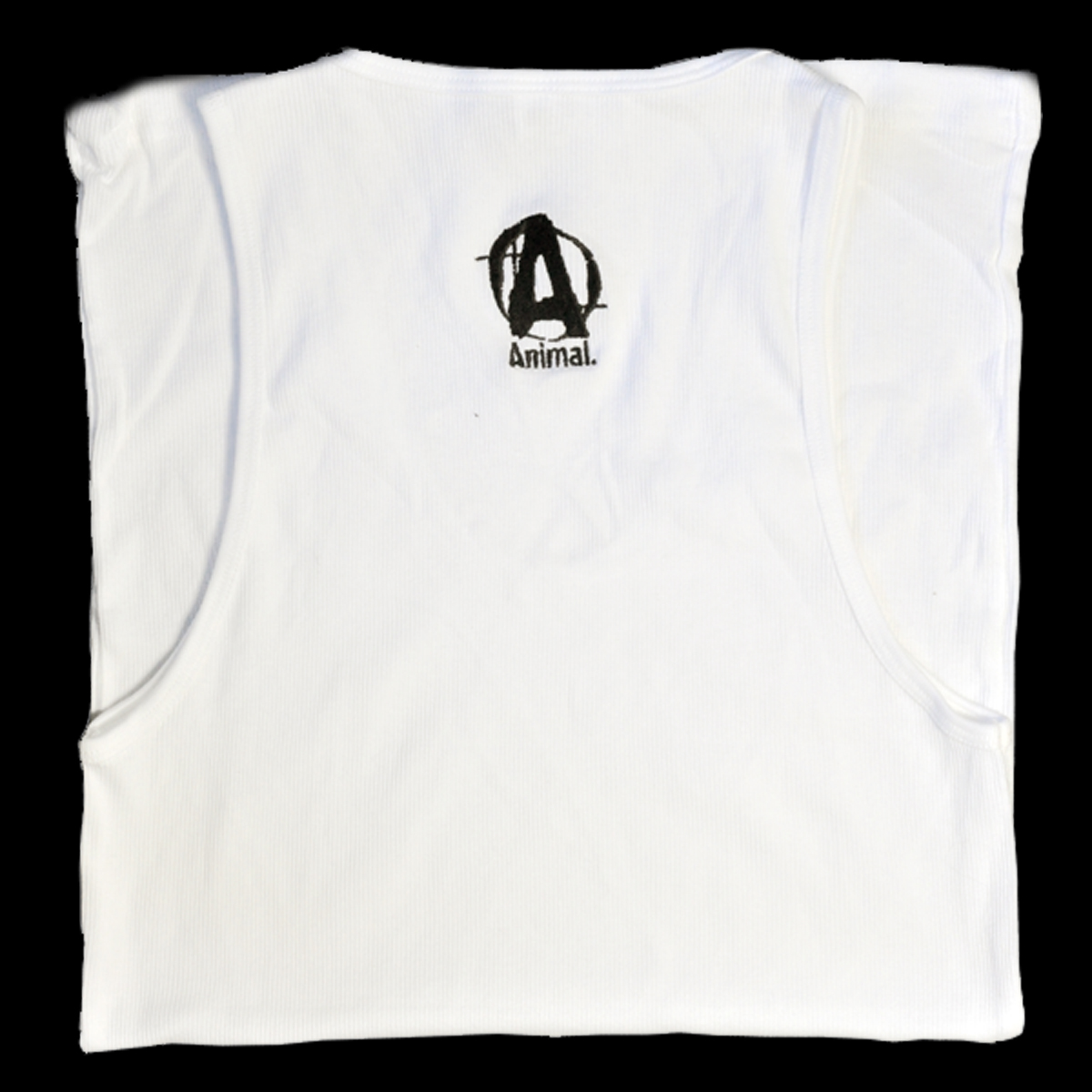 Universal Nutrition, White Animal Logo Tank, X-Large