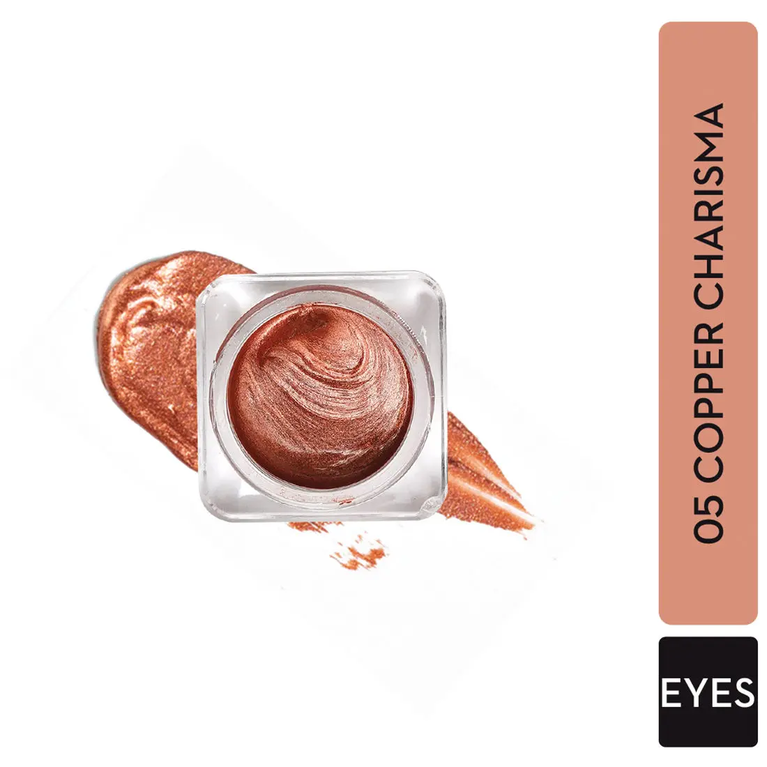 SUGAR Cosmetics - Eye Love - Jelly Eyeshadow - 05 Copper Charisma - Longlasting, Gel Based Eyeshadow with a High Shiny Finish