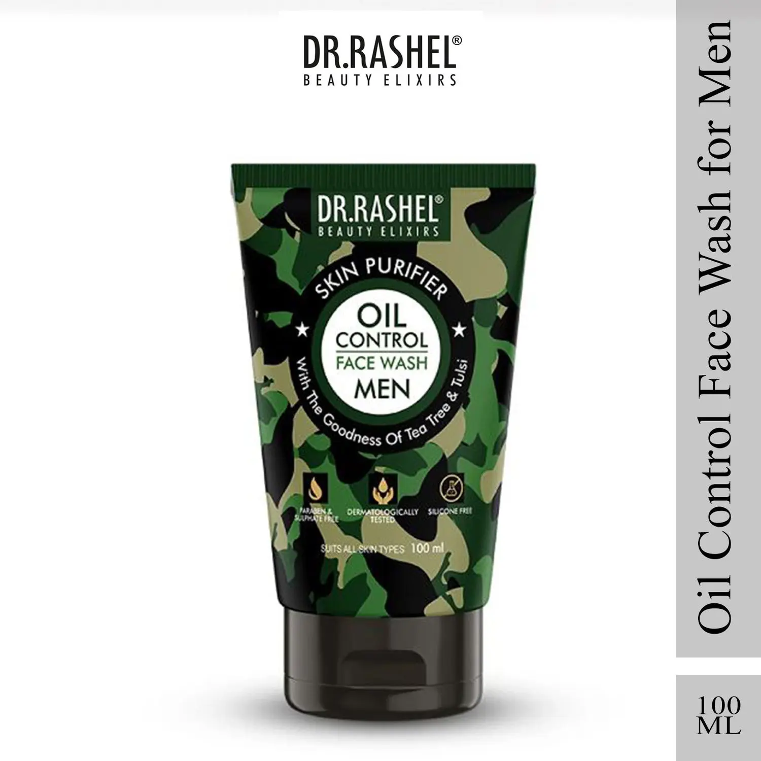 Dr.Rashel Skin Purifier Face Wash for Men with Oil Control (100ml)