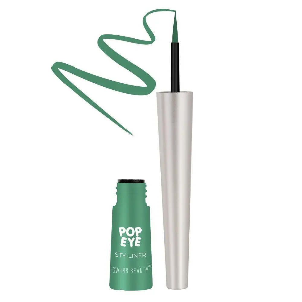 Swiss Beauty Pop Eye Sty-Eyeliner 03 Clover Green (3 ml)