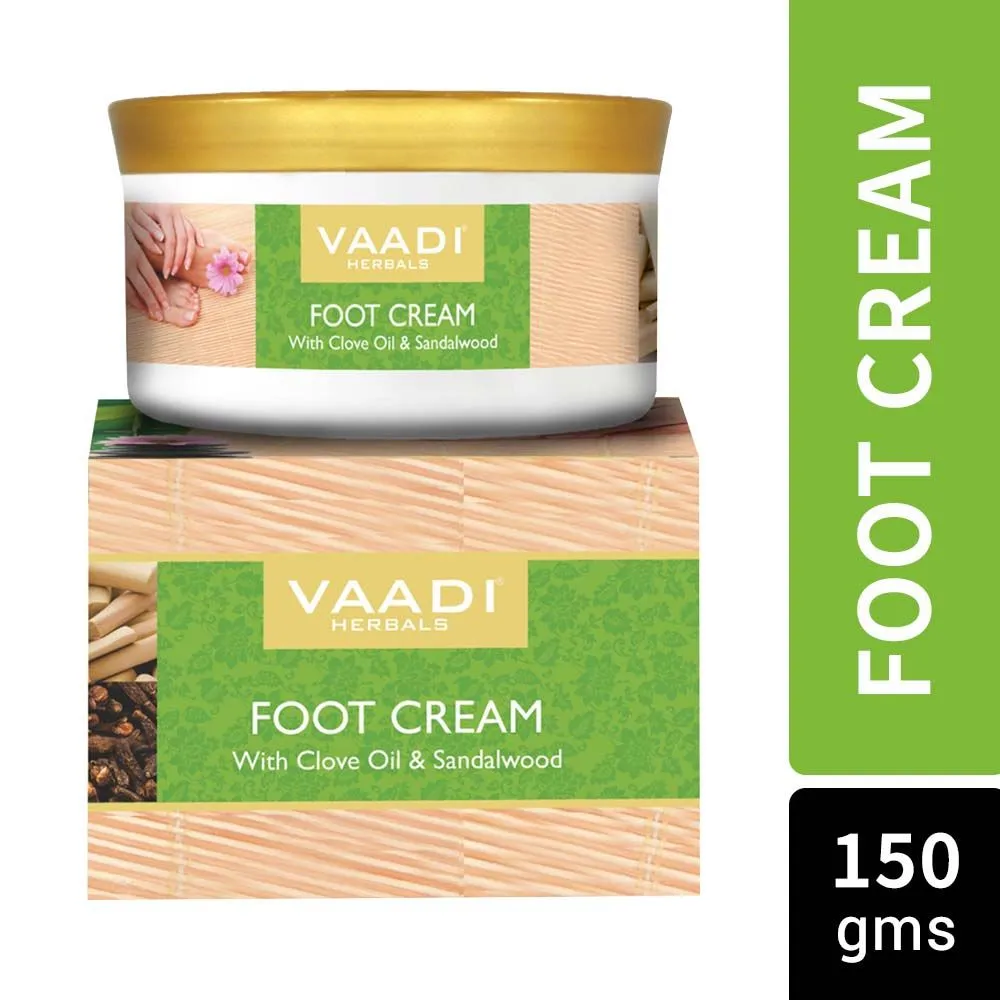 Vaadi Herbals Foot Cream With Clove Oil & Sandalwood