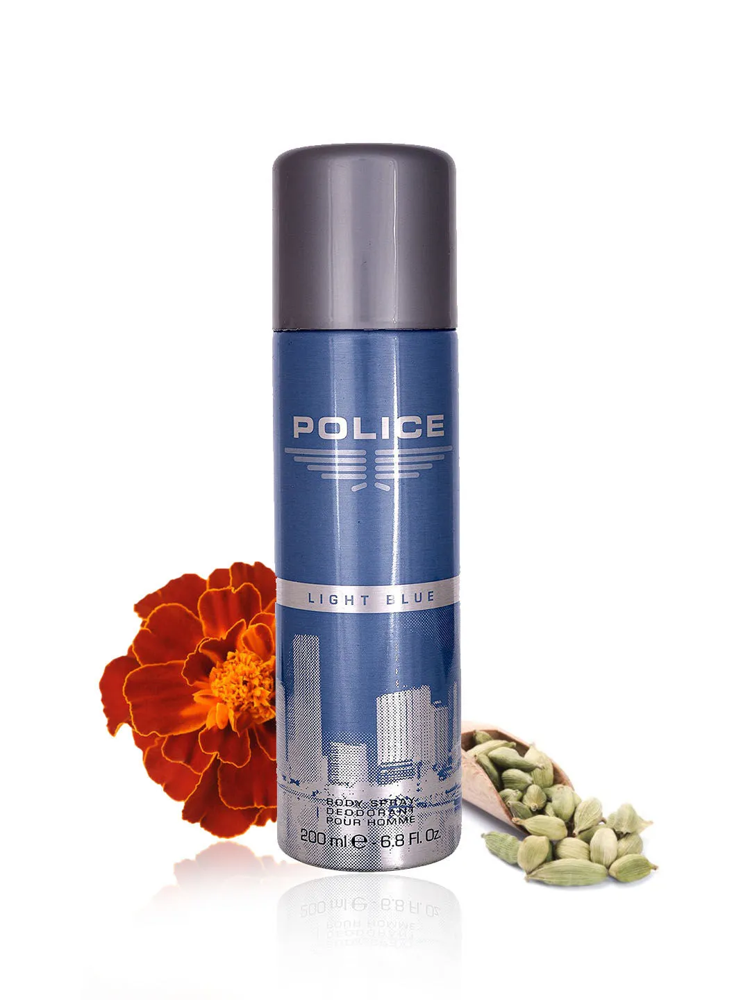 Police Light Blue Deodorant Spray For Men