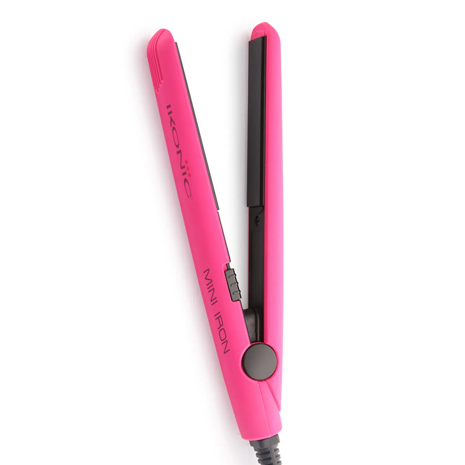 Ikonic Mini Hair Straigtner | Pink | Ceramic | Corded Electric | Hair Type - Thik & Thin | Heating Temperature - Up To 230 Degrees Celsius
