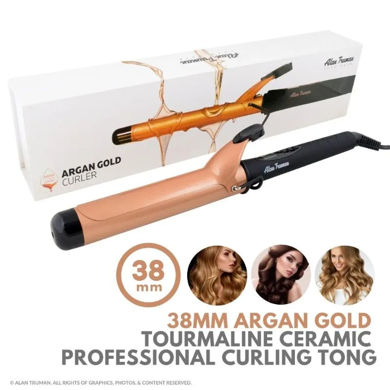 Alan Truman Argan Gold Curler - 38mm