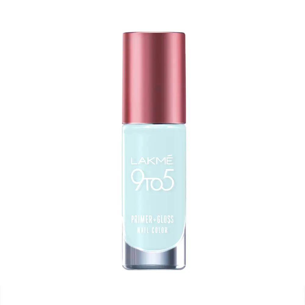 Lakme 9to5 P+G Nail Sky Blue