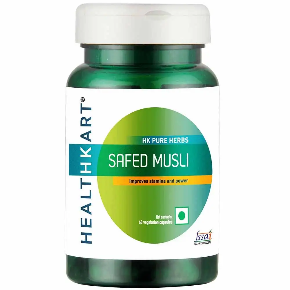 Healt Safed Musli OP,  60 capsules