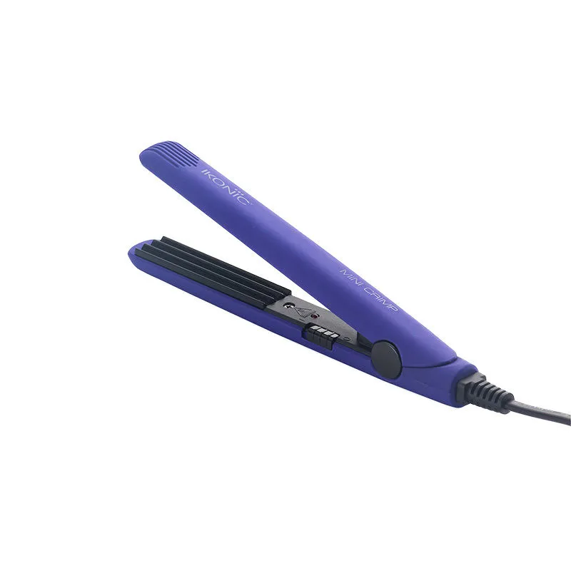 Ikonic Professional Mini Hair Crimper - Purple & Black