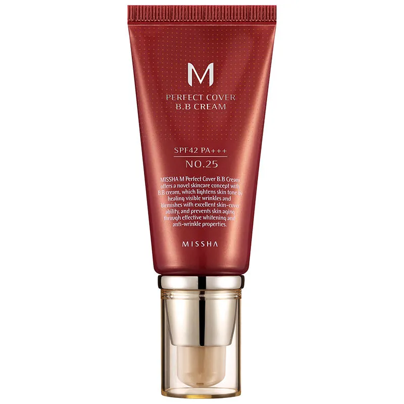 Missha M Perfect Cover BB Cream SPF42/PA+++ - No.25/ Warm Beige