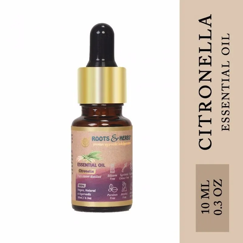 Roots & Herbs Citronella Essential Oil