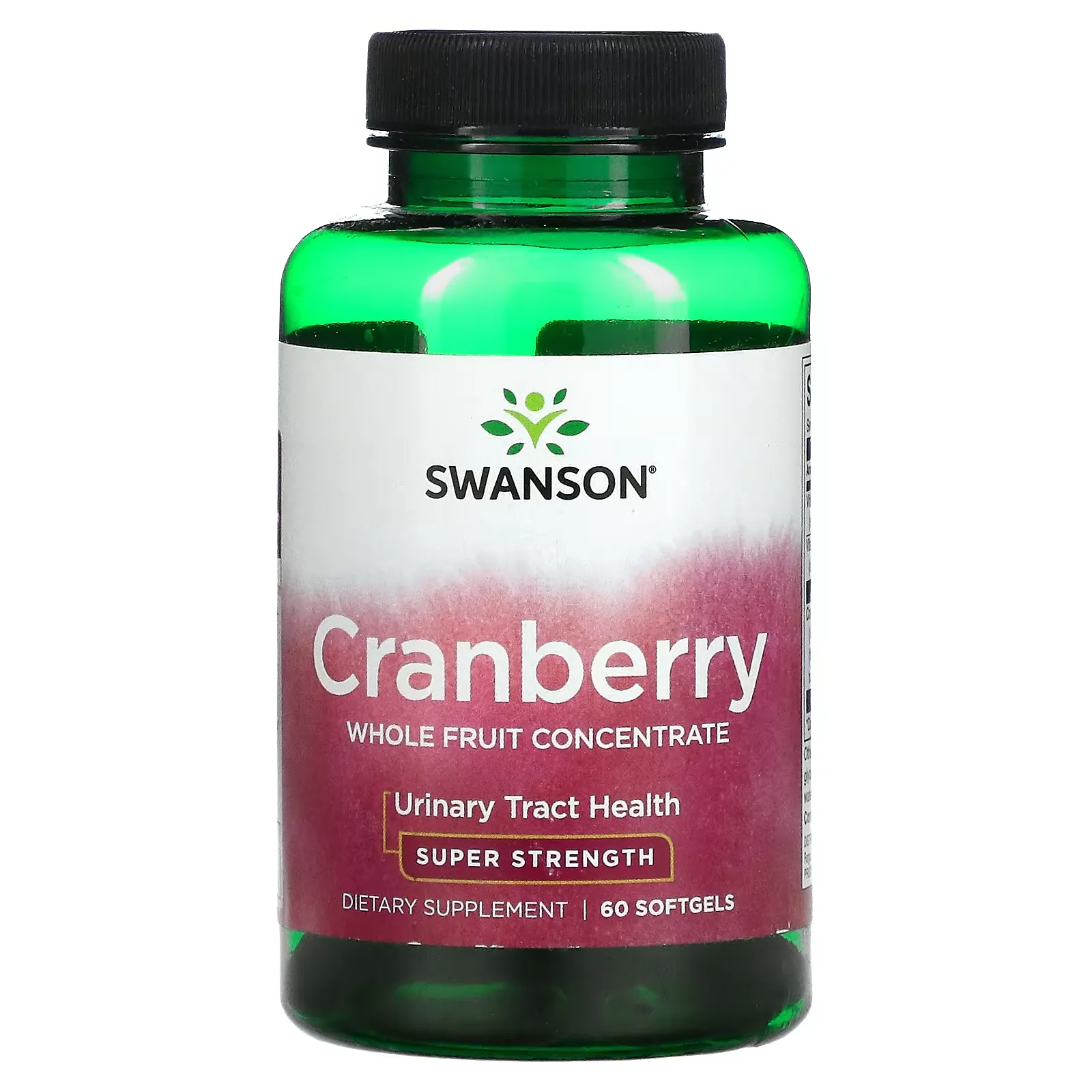 Cranberry, Whole Fruit Concentrate, Super Strength, 60 Softgels