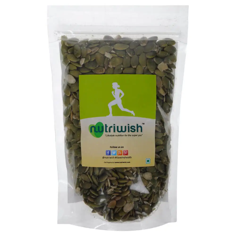 Nutriwish Roasted Pumpkin Seeds,  Unflavoured  0.2 kg