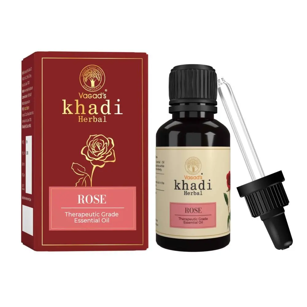 Vagad's Khadi Rose Essential Oil, 15ml