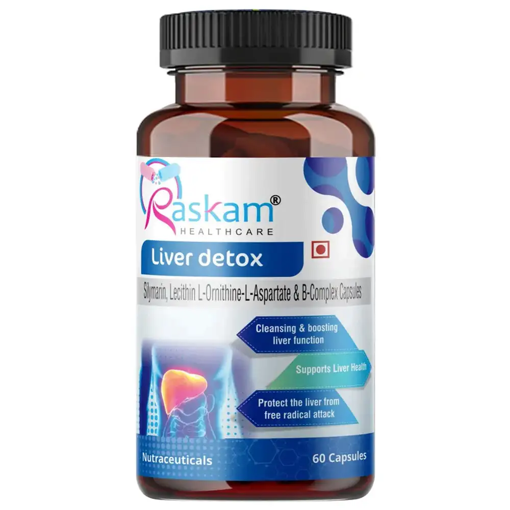 Raskam Liver Detox,  60 capsules