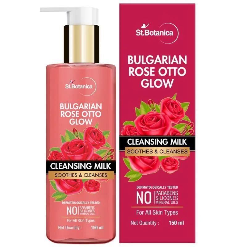 St.Botanica Bulgarian Rose Otto Glow Cleansing Milk