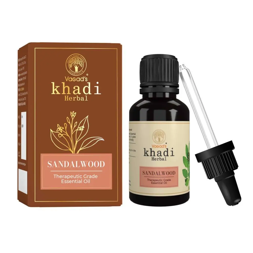 Vagad's Khadi Sandalwood Essential Oil, 15ml