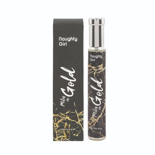 Naughty Girl Miles In Gold Eua De Perfume For Women