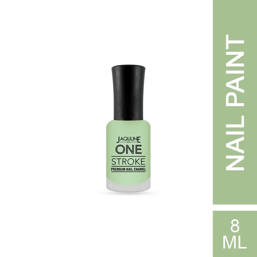 Jaquline USA One Stroke Premium Nail Enamel Mint Wink #J45 8ML