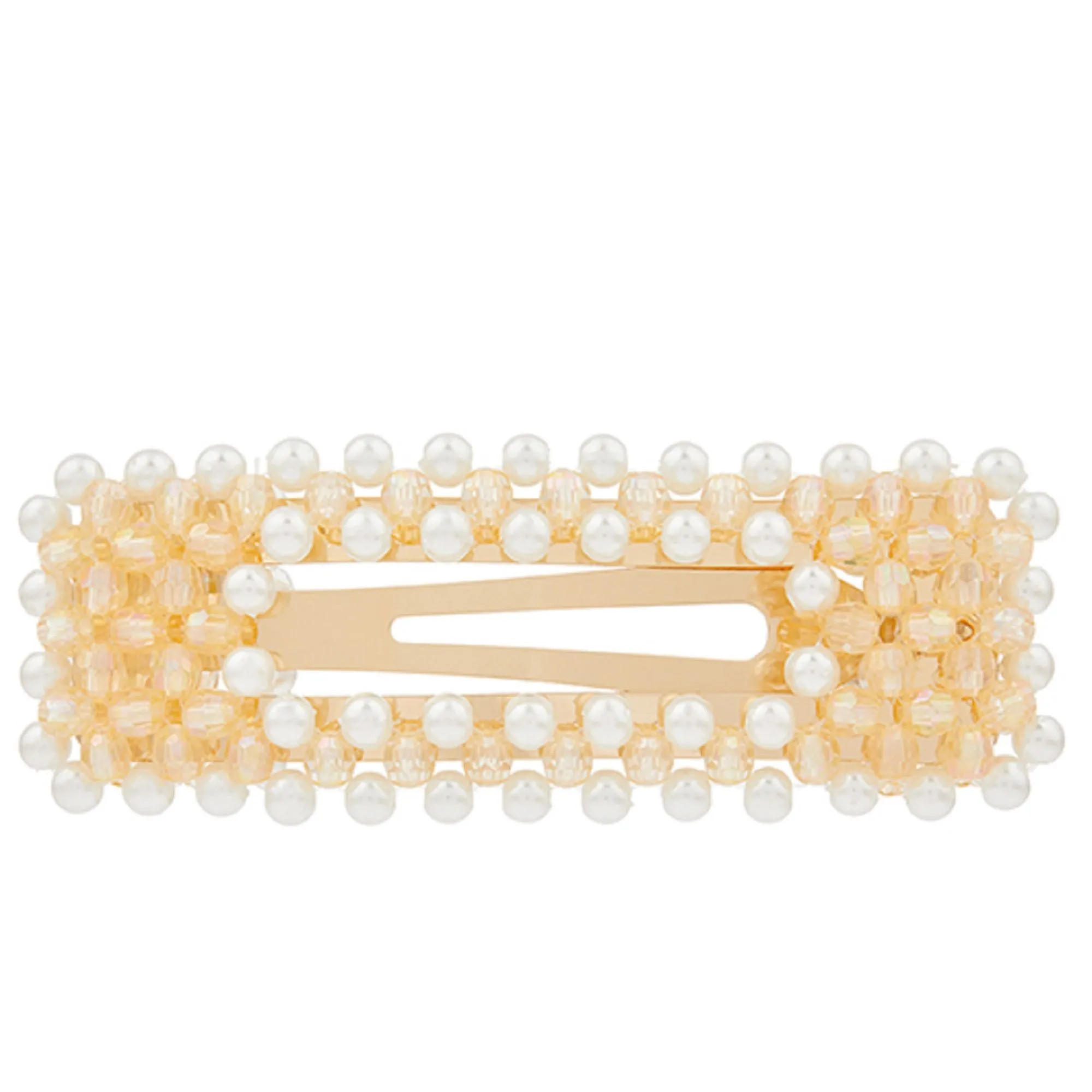 Accessorize London Embellished Rectangle Hair Clip