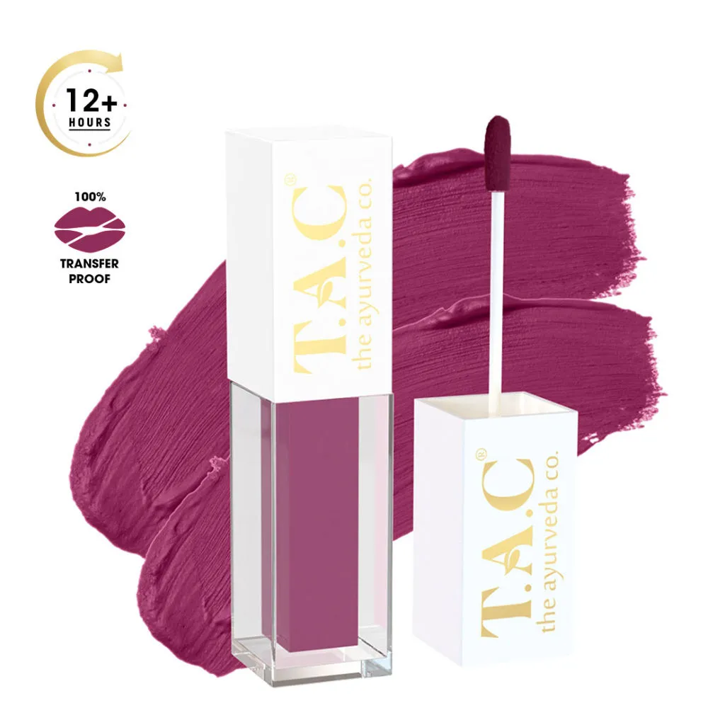 TAC - The Ayurveda Co. Long Stay Matte Liquid Lipstick