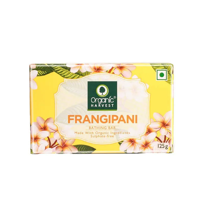 Organic Harvest Frangipani Bathing Bar