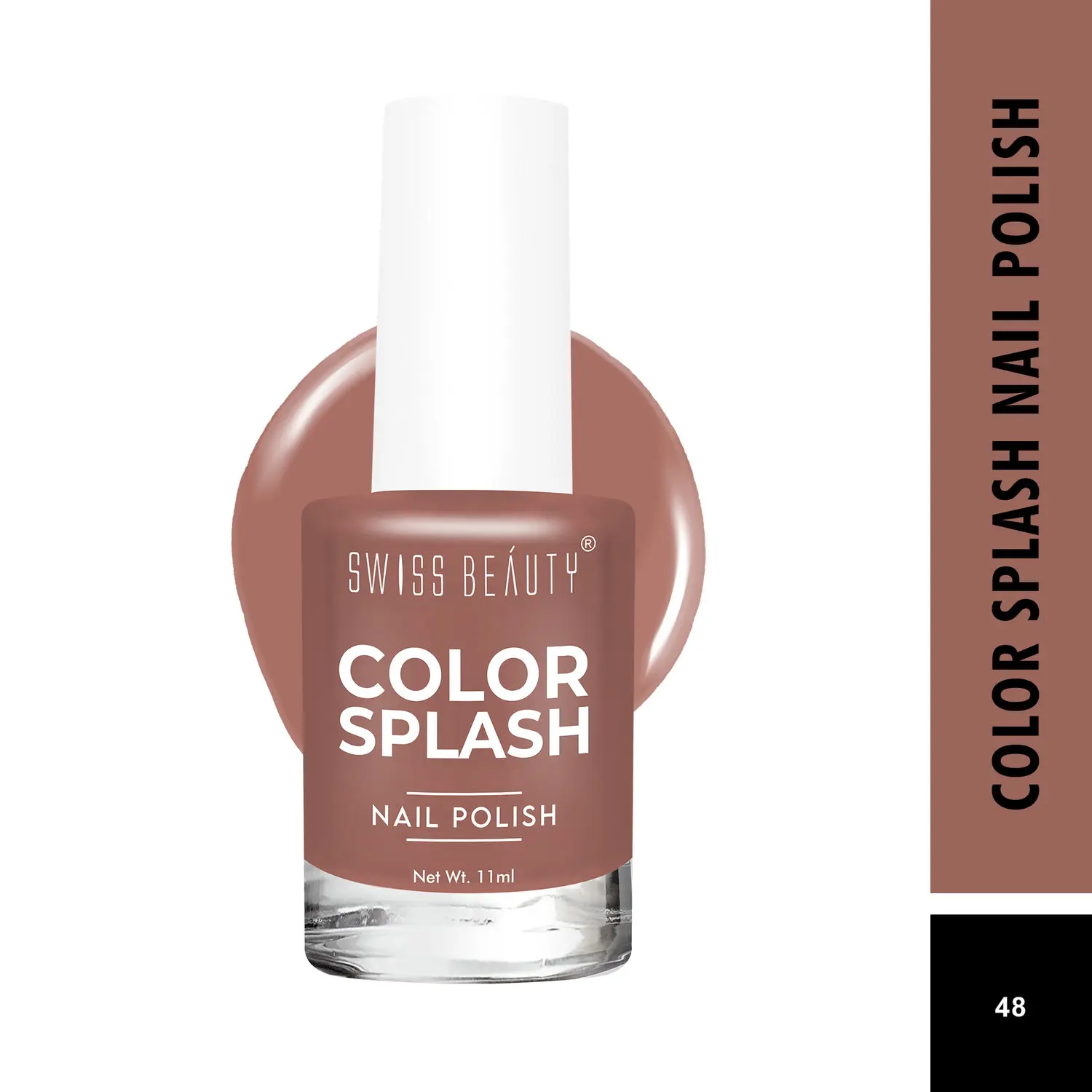 Swiss Beauty Color Splash Nail Polish Shade-48 (11 ml)