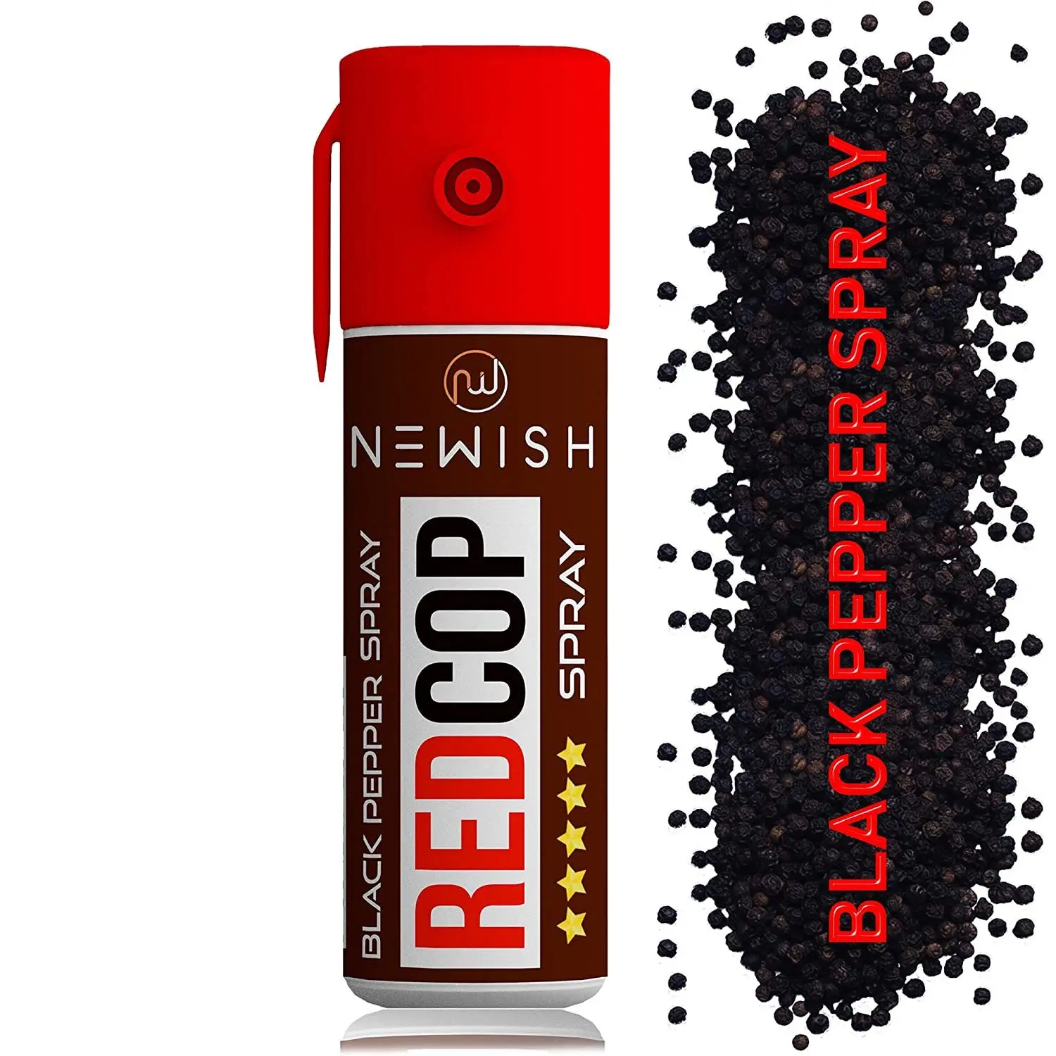 Newish : Powerful Black Pepper Spray Self Defence for Women | Safety Spray | Night Safety (55 ml)