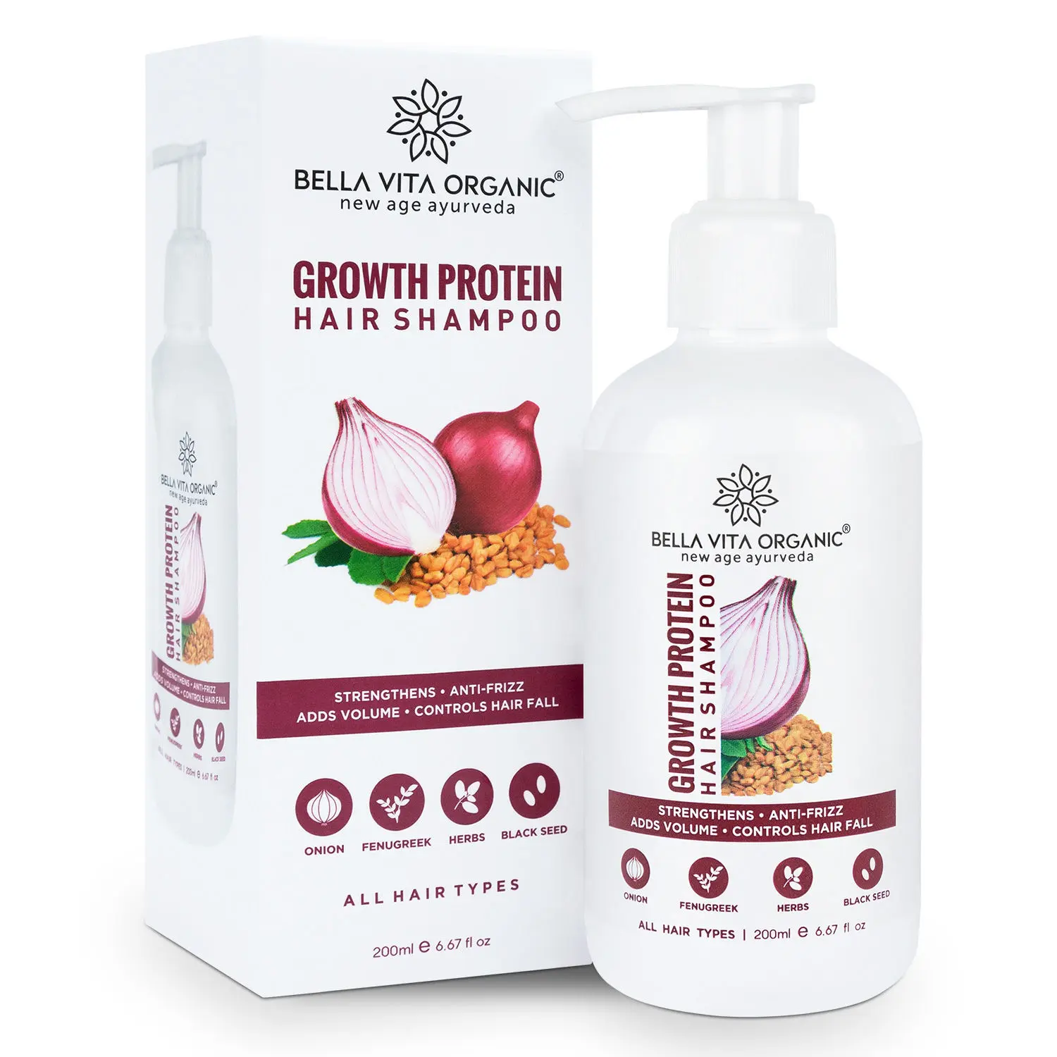 Bella Vita Organic Growth Protein Shampoo