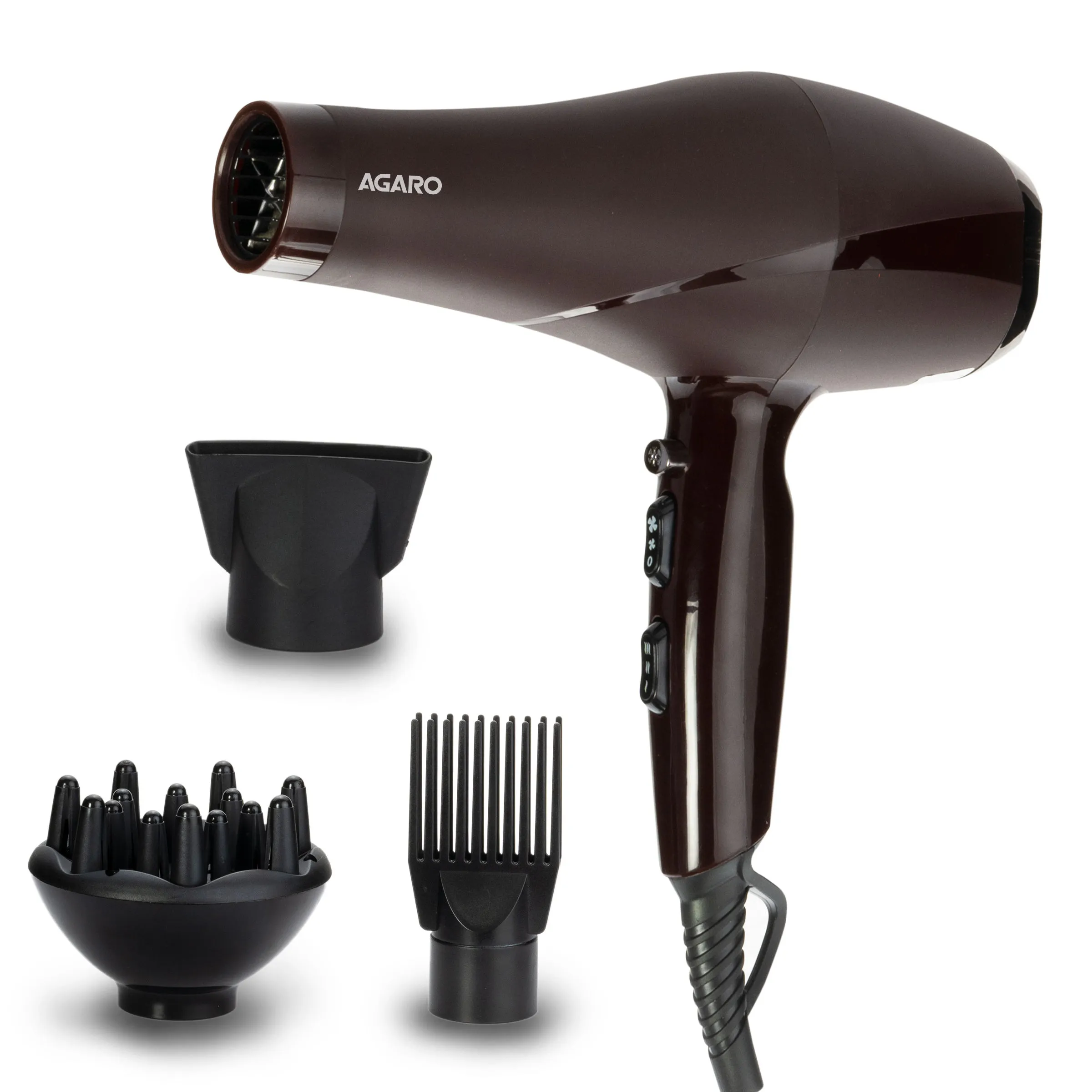 Agaro HD-1120 2000 Watts Professional Hair Dryer With Ac Motor