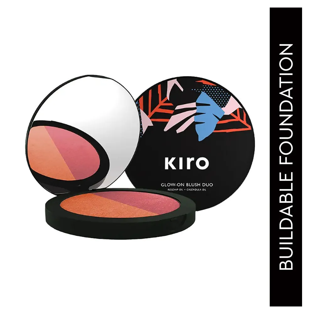 KIRO Glow-On Blush Duo - Classic Coral & Perfect Pink