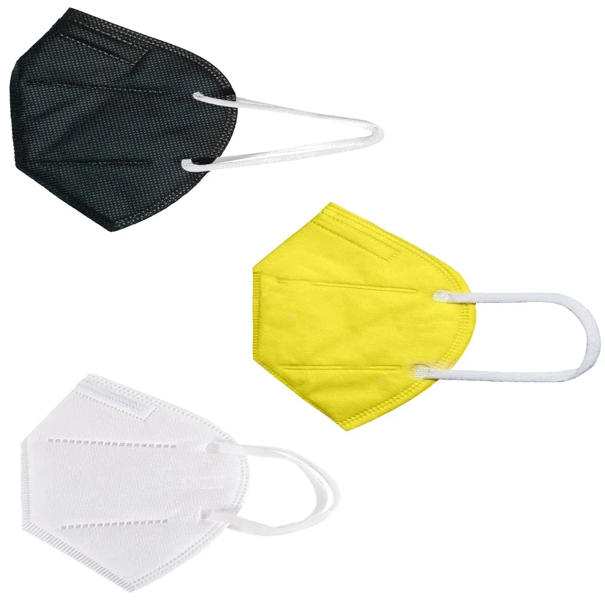 Fabula Pack of 3 Kn95/N95 Anti-Pollution Reusable 5-Layer Mask