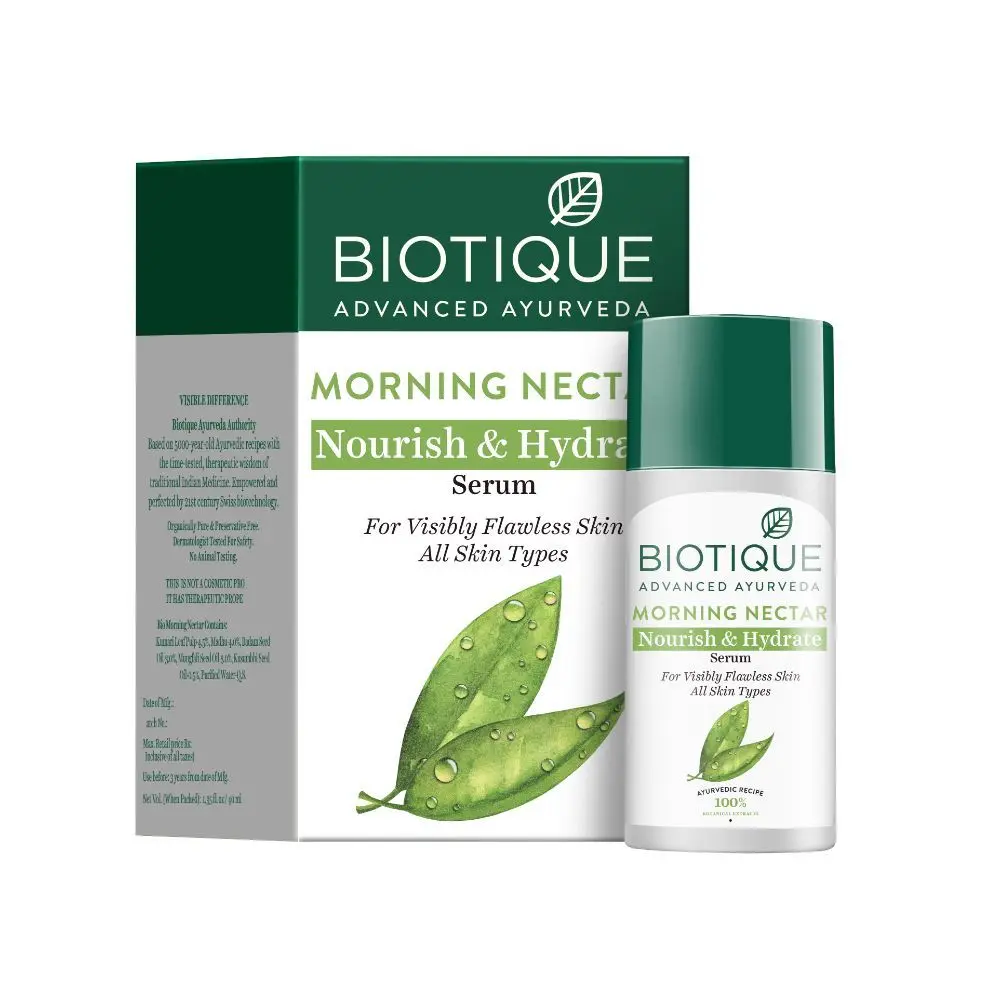 Biotique Morning Nectar Nourish & Hydrate Serum (40 ml)