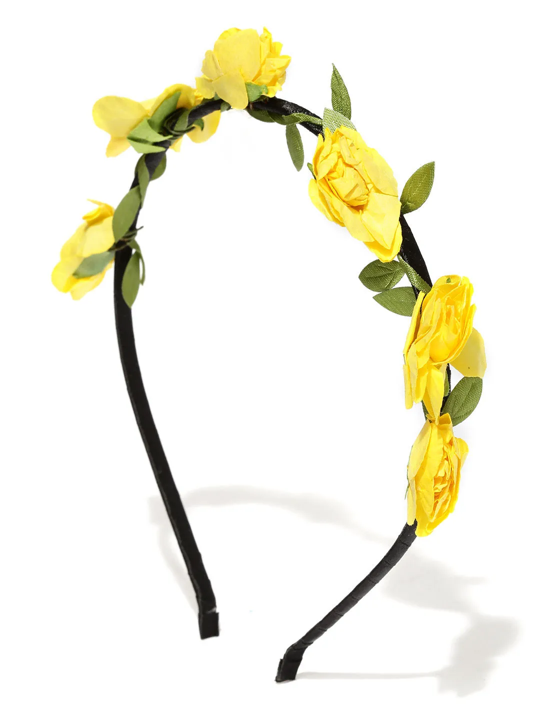 Toniq Bohemia Yellow Flower Hair Band