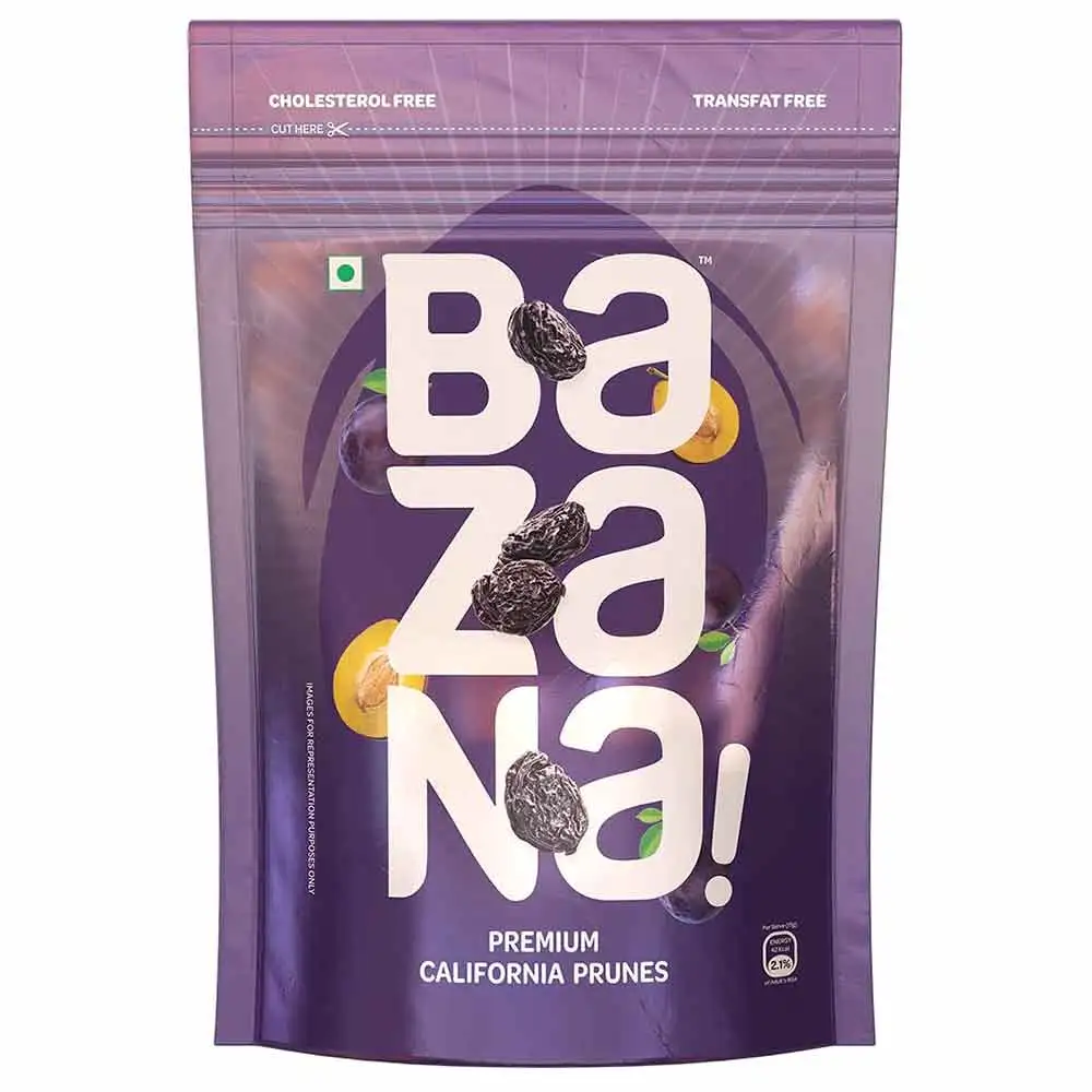 Bazana Premium California Prunes,  Unflavoured  200 g