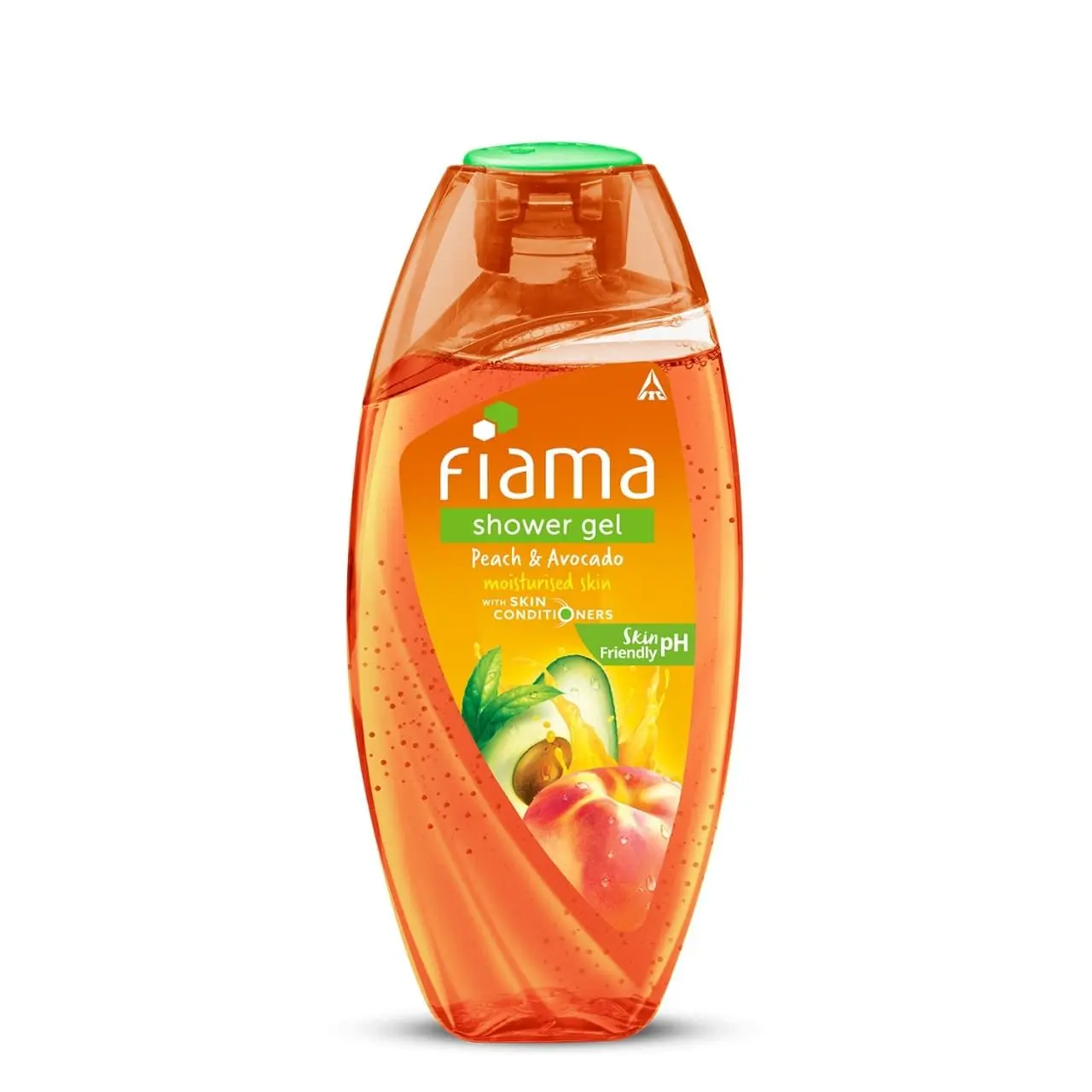 Fiama Shower Gel Peach & Avocado, Body Wash with Skin Conditioners for Soft Moisturised Skin, 250 ml bottle