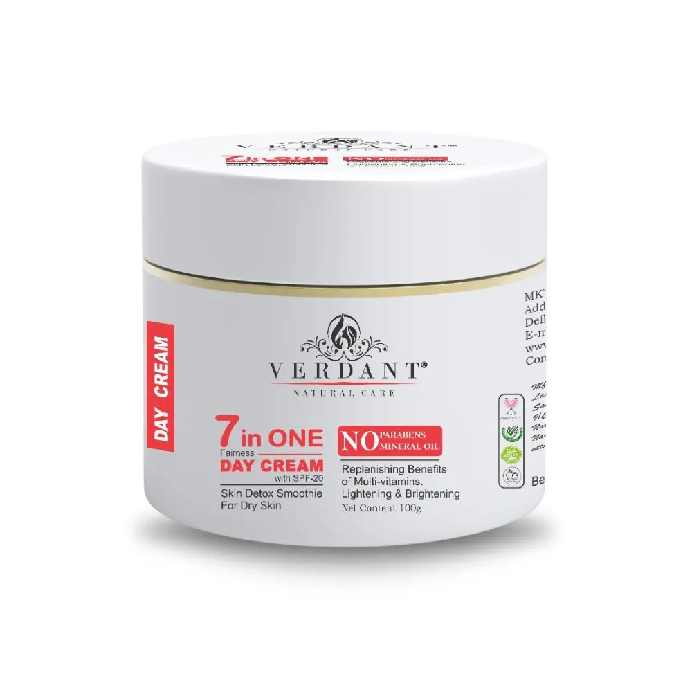 Verdant Natural Care 7 in 1 Fairness Day Cream with SPF 20 (100 g)