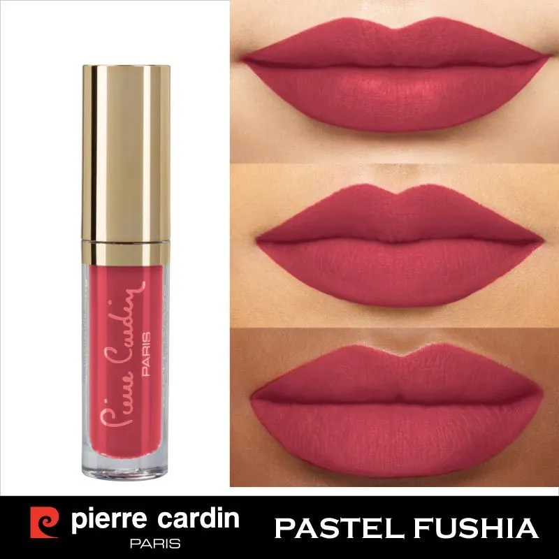 Pierre Cardin Paris - Matt Wave Liquid Lipstick Ultra Long Lasting 635-Pastel Fushia