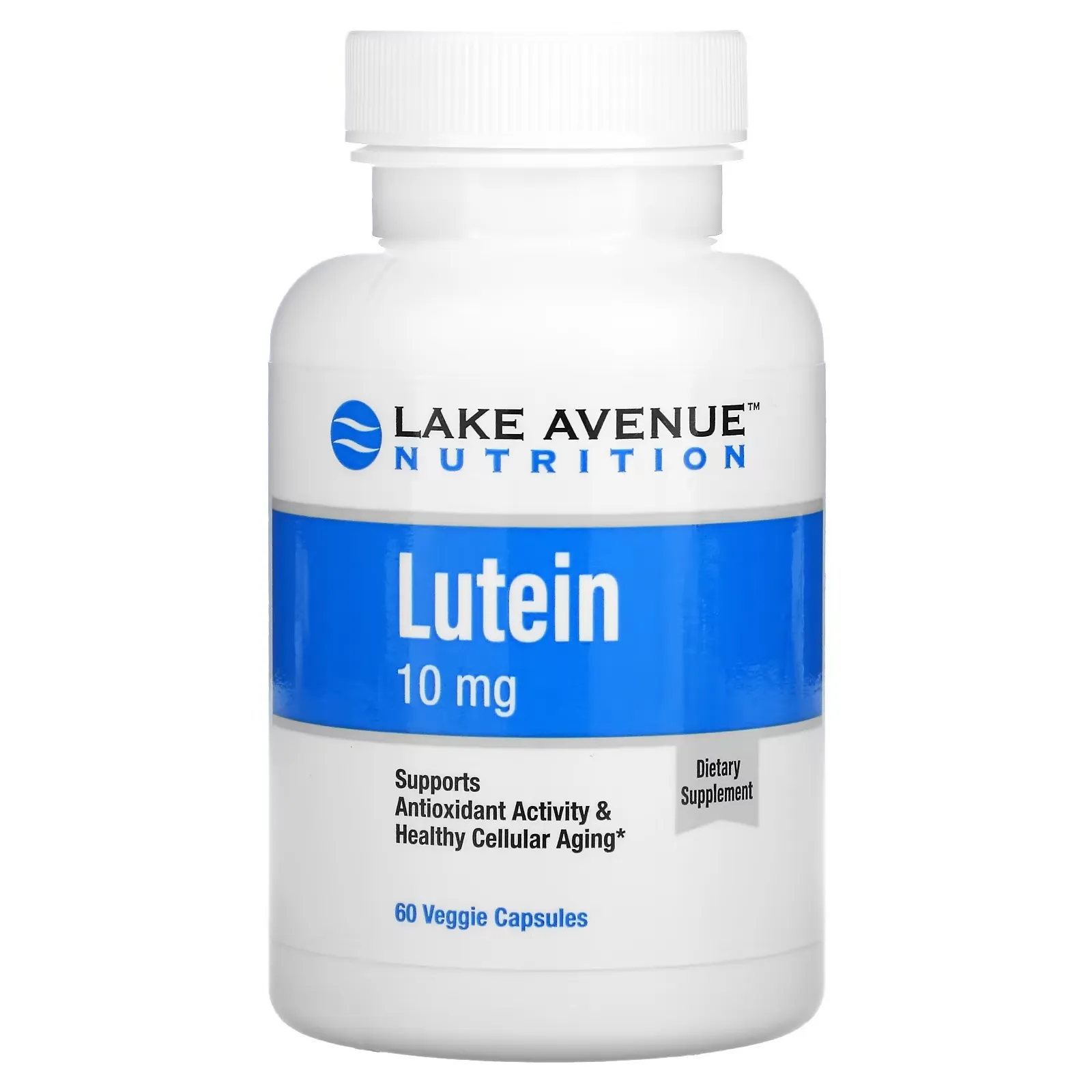 Lutein, 10 mg, 60 Veggie Capsules