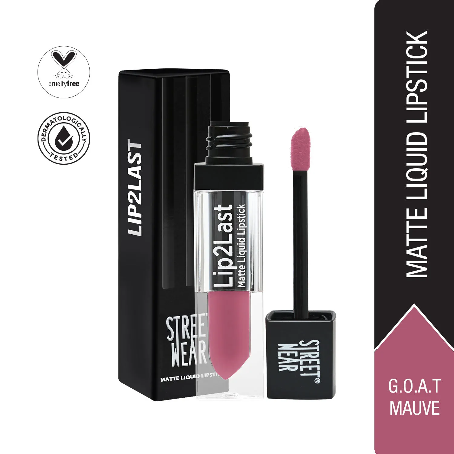 Street Wear Lip2last Matte Liquid Lipstick - G.o.a.t Mauve