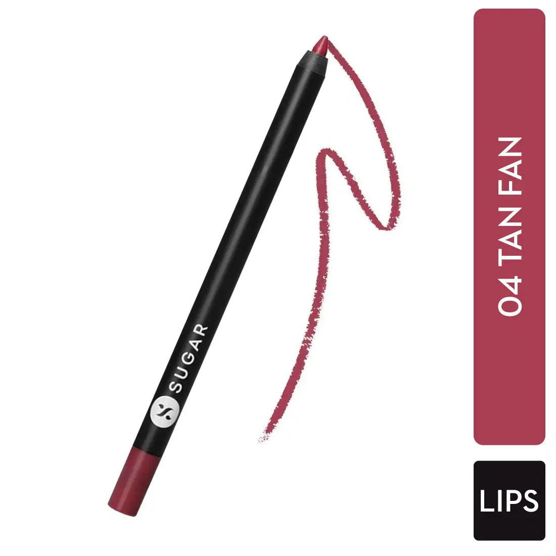 SUGAR Cosmetics Lipping On The Edge Lip Liner - 04 Tan Fan