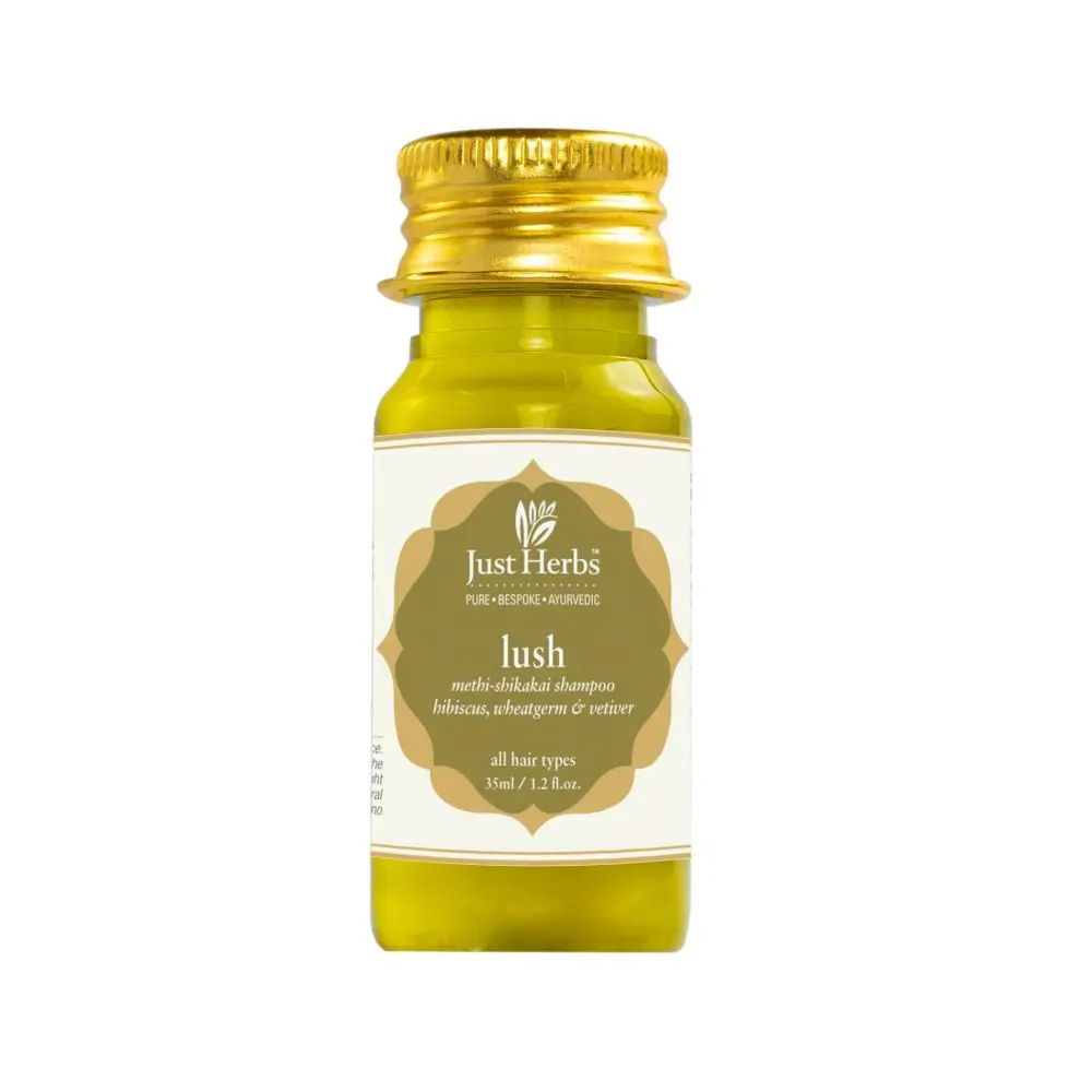 Just Herbs Lush Methi Shikakai Shampoo (35ml)