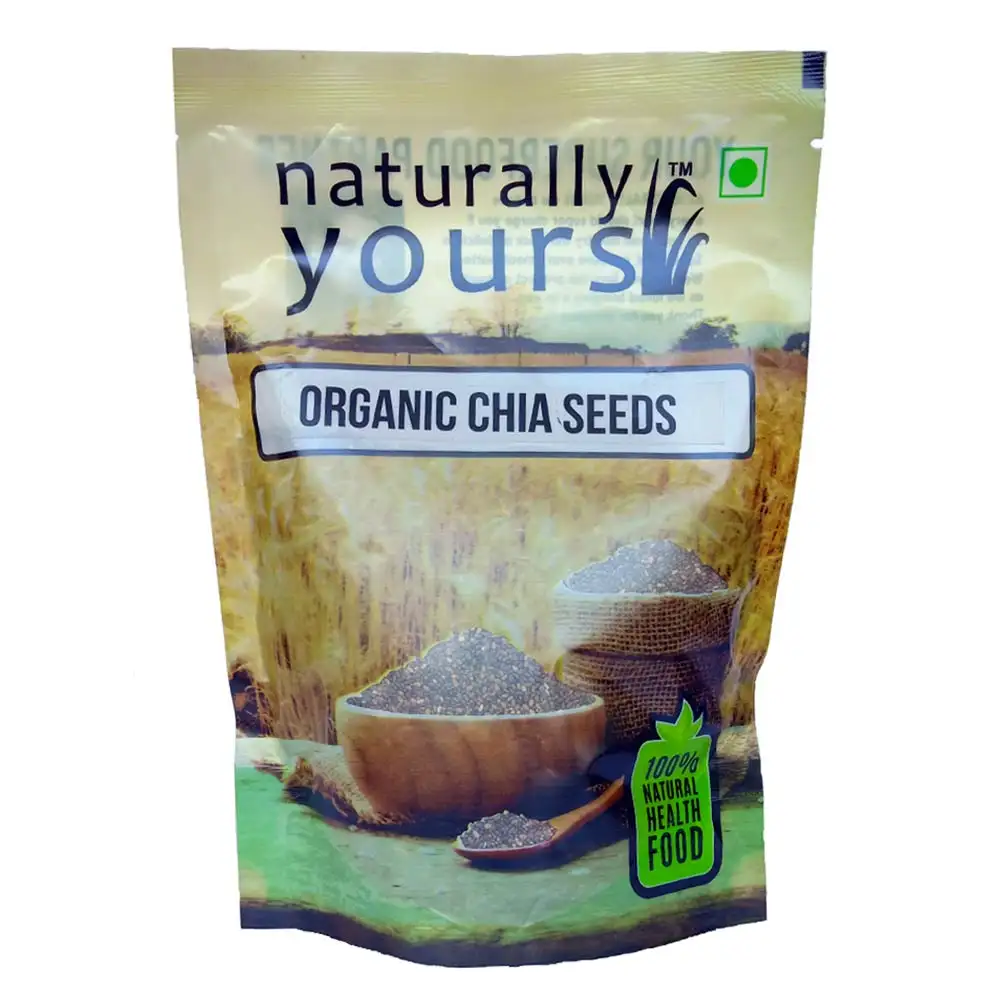 Naturally Yours Organic Chia Seeds,  300 g  Unflavoured