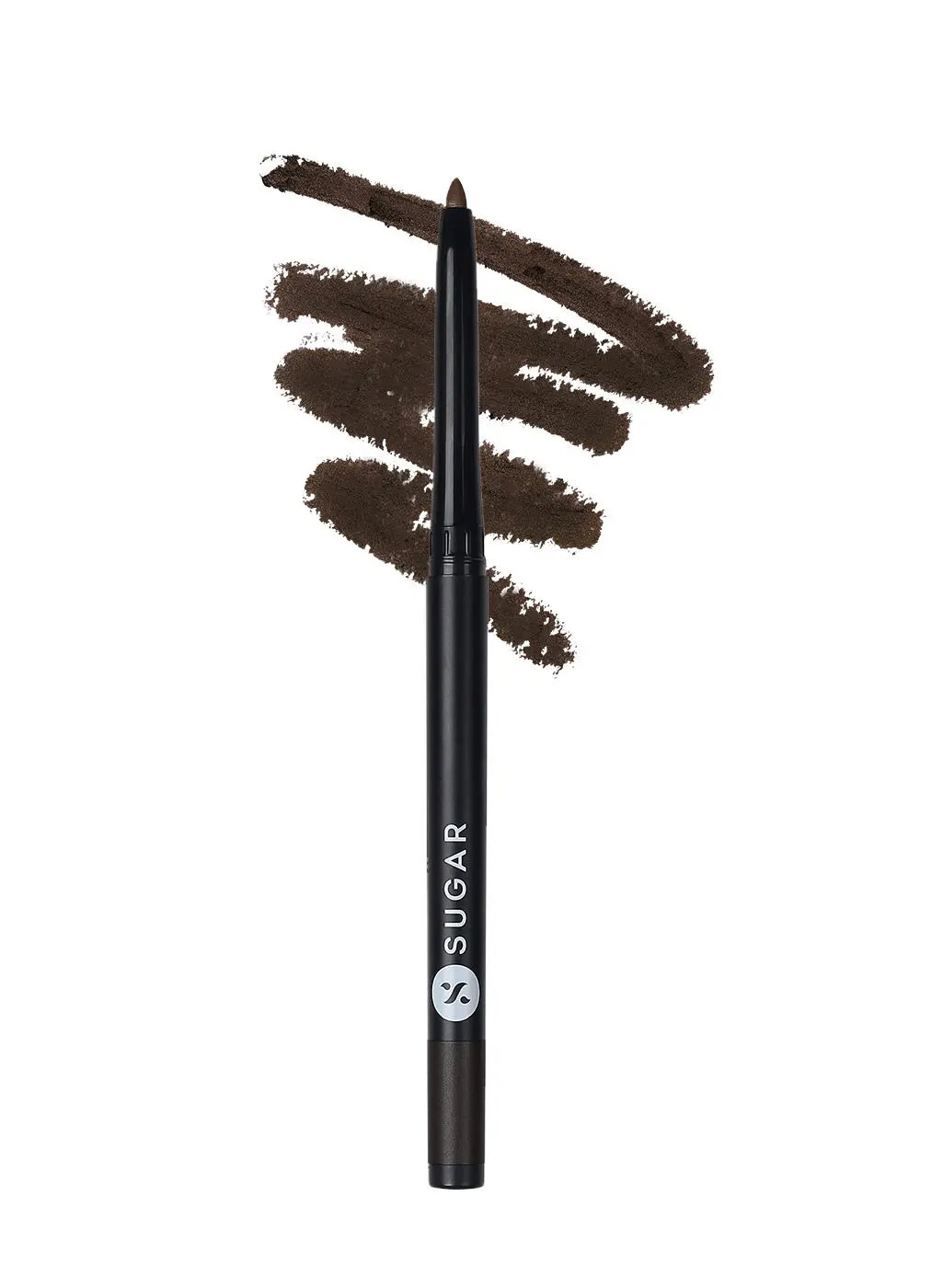 SUGAR Cosmetics - Kohl Of Honour - Intense Kajal - 02 Brown Bag (Brown Kajal) - Ultra Creamy Texture, Smudge Proof, Water Proof Kajal, Long Lasting Eye Pencil, Lasts Up to 12 hours